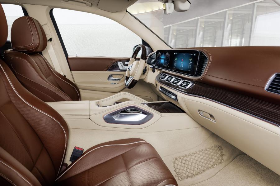 Интерьер Mercedes-Maybach GLS600 4Matic (X167) 2020 года  (WW) (фото 43 из 66)